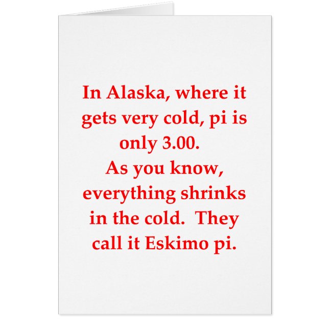 funny math joke (Front)