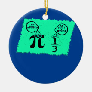 Funny Math Joke Mathematics Math Humour Student Ceramic Tree Decoration