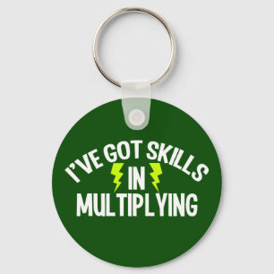 Funny Math Key Ring
