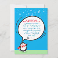 Funny Math Problem Middle Age Birthday Card