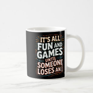 Funny Math Shirt Square Roots 4 = 2 Lose An I Retr Coffee Mug