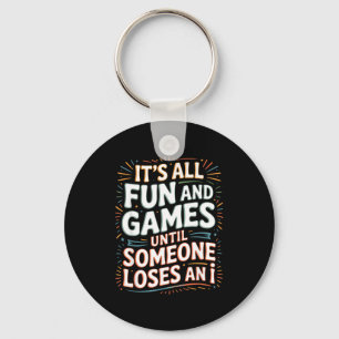 Funny Math Shirt Square Roots 4 = 2 Lose An I Retr Key Ring