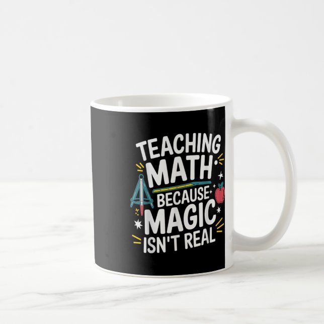 Funny Math Teacher Algebra Lover Back To School  Coffee Mug (Right)