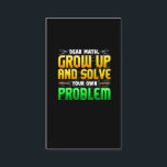 Funny Math Teacher Homework Mathematics Problems Business Card<br><div class="desc">Funny math homework Gift with a sarcastic humor saying: Dear math solve your own problem. Witty Gift idea for teenage girls,  teenager,  math teacher,  male,  female,  adult,  mom,  dad,  high school or college student struggling with math.</div>