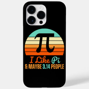 Funny Math Teacher March 14th Pi Day Merch I Like Case-Mate iPhone 14 Pro Max Case