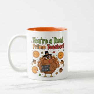 Funny Math Teacher Thanksgiving Mug – Turkey