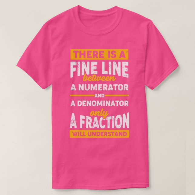 Funny Mathematic Math Student Teacher Design  T-Shirt (Design Front)