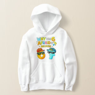 Funny Maths Numbers Joke Hoodie for Kids