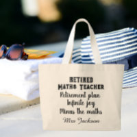 Funny maths teacher retirement 