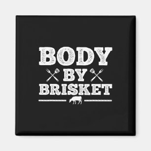 Funny Meat Grilling Art For Men Women Bbq Grill Me Magnet