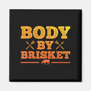 Funny Meat Grilling Art For Men Women Bbq Grill Me Magnet