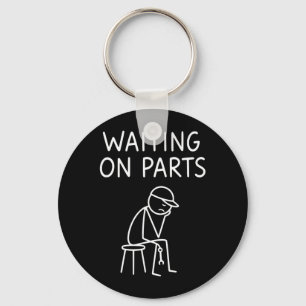 Funny Mechanic Design Men Auto Car Repair Waiting Key Ring