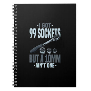 Funny Mechanic Gift For A Car Mechanic Notebook