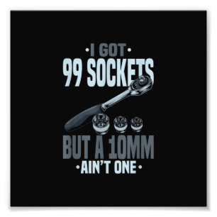 Funny Mechanic Gift For A Car Mechanic Photo Print