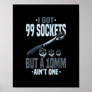 Funny Mechanic Gift For A Car Mechanic Poster