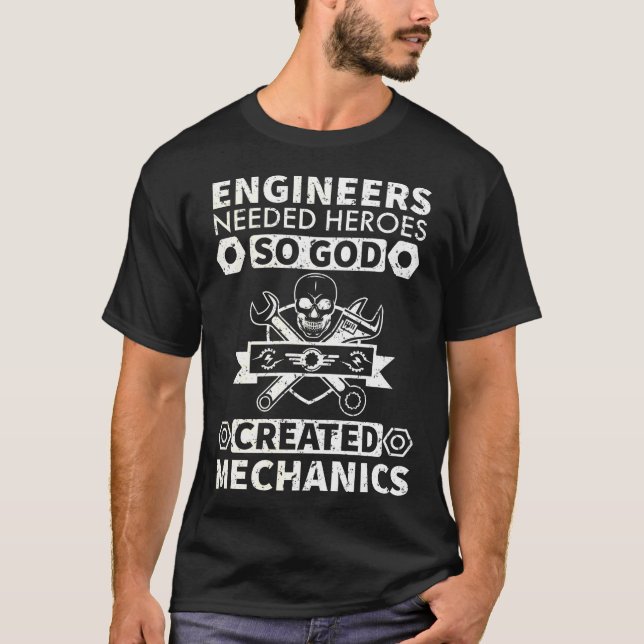 Funny mechanic T-Shirt (Front)