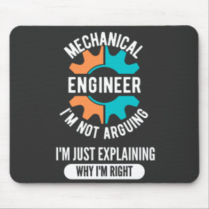 Funny Mechanical Engineer, Mechanical Engineering Mouse Pad