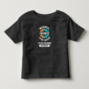 Funny Mechanical Engineer, Mechanical Engineering Toddler T-Shirt