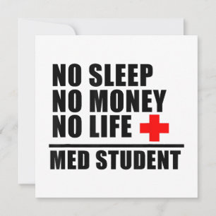 Funny Med School T ShirtTrust Me Im Almost A Docto Invitation