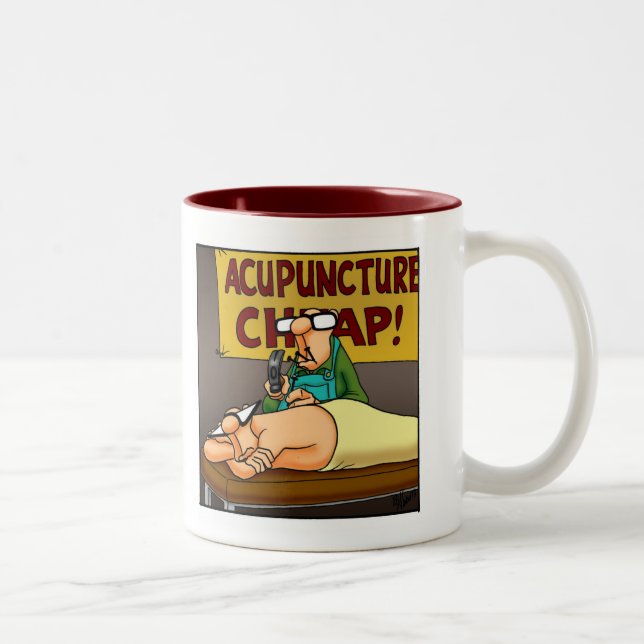 Funny Medical Acupuncture Mug (Right)