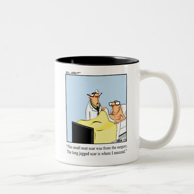 Funny Medical/ Get Well Humour Mug (Right)