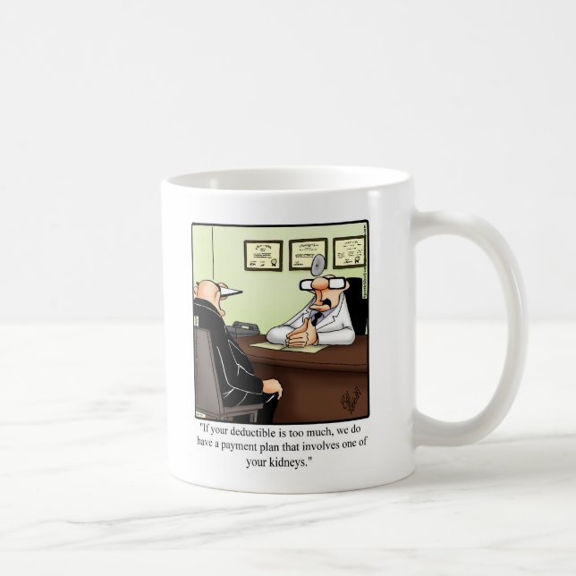 Funny Medical Humour Mug Gift (Right)