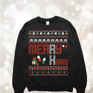 Funny  Medical RX Ugly Sweater Sweatshirt