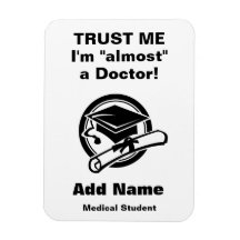 Funny Medical Student Magnet