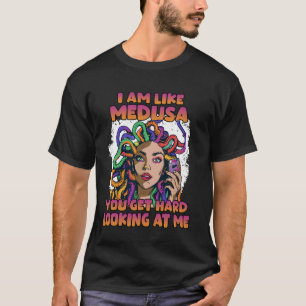 Funny Medusa Gorgon Halloween T Snake Hair Medusa T-Shirt