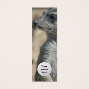 Funny Meerkat Custom Bookmark