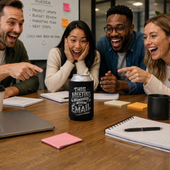 Funny Meeting could Be Email Work Humour  Can Cooler (Creator Uploaded)