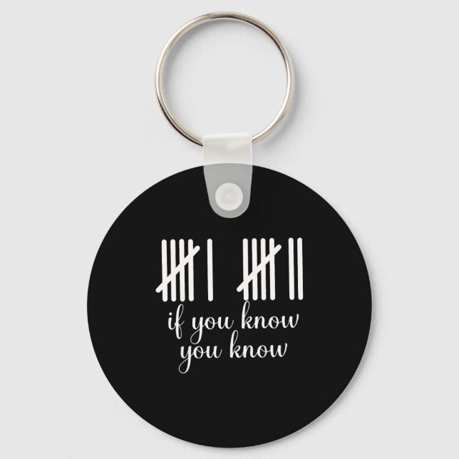 Funny Meme 67 Six Seven If You Know You Know Gen Z Key Ring (Front)