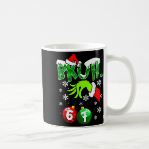 Funny Meme Bruh 6-7 Matching Family Christmas Six Coffee Mug