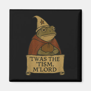 Funny Meme Tees Twas The Tism Mlord Magnet