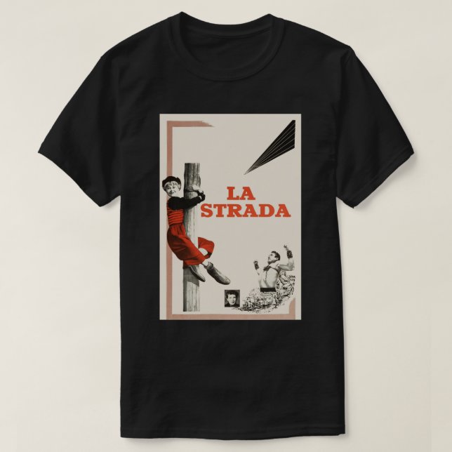 Funny Men federico fellini Gifts Movie Fan T-Shirt (Design Front)