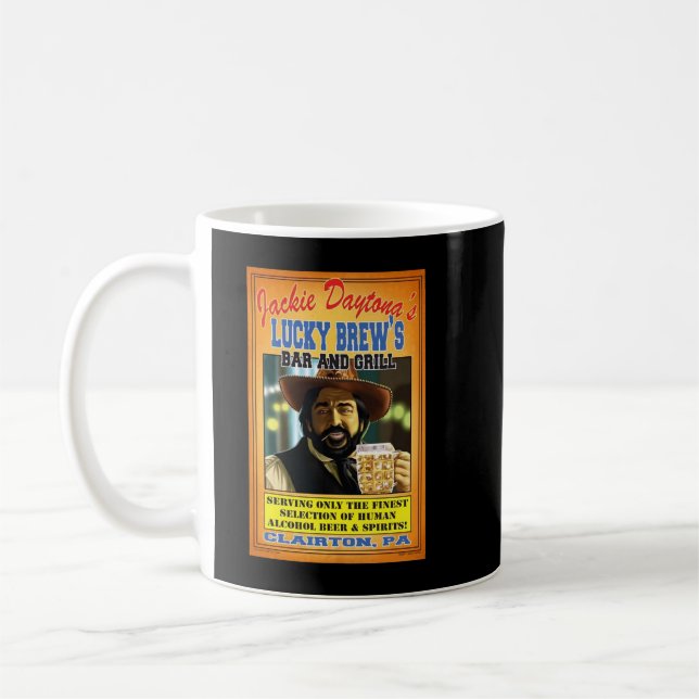 Funny Men Jackie Daytona- Regular Human Bartende V Coffee Mug (Left)