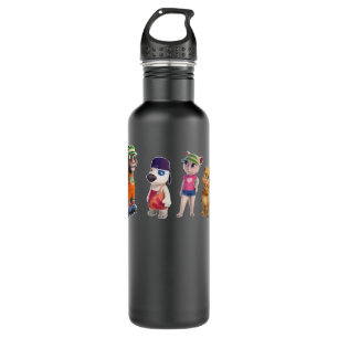 Funny Men Talking Tom And Friends Play Tennis Awes 710 Ml Water Bottle