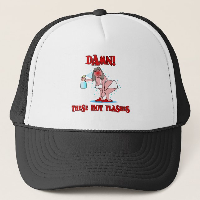 Funny Menopause Trucker Hat (Front)