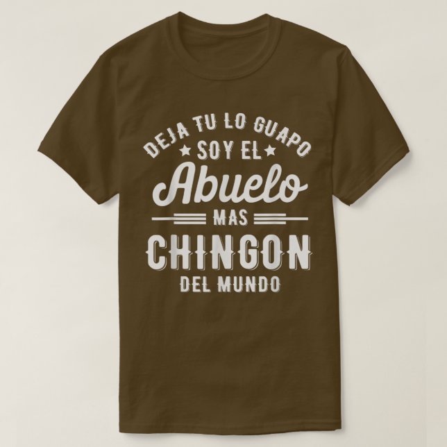 Funny Mens Camisa Deja Tu Lo Guapo Soy El Abuelo M T-Shirt (Design Front)