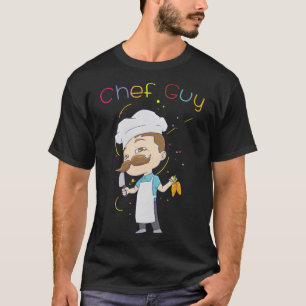 Funny Mens Chef Design birthday boy master chef  T-Shirt