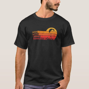 Funny Mens Skydiving Parachtuting Parachute Paragl T-Shirt