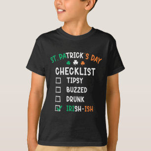 Funny Mens St Patricks Day Drunk 1 T-Shirt
