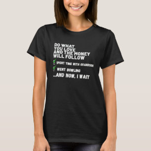 Funny  Mens Womens Christian Prayed Went Bowling   T-Shirt