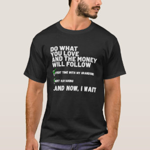 Funny Mens Womens Christian Prayed Went Kayaking T-Shirt