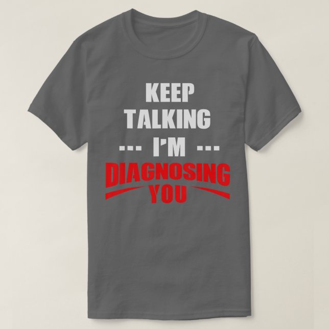 Funny Mental Health Awareness Counsellor Gift  her T-Shirt (Design Front)
