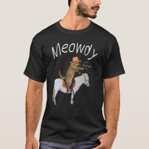 Funny Meowdy Texas Cat Meme Vintage 1 T-Shirt