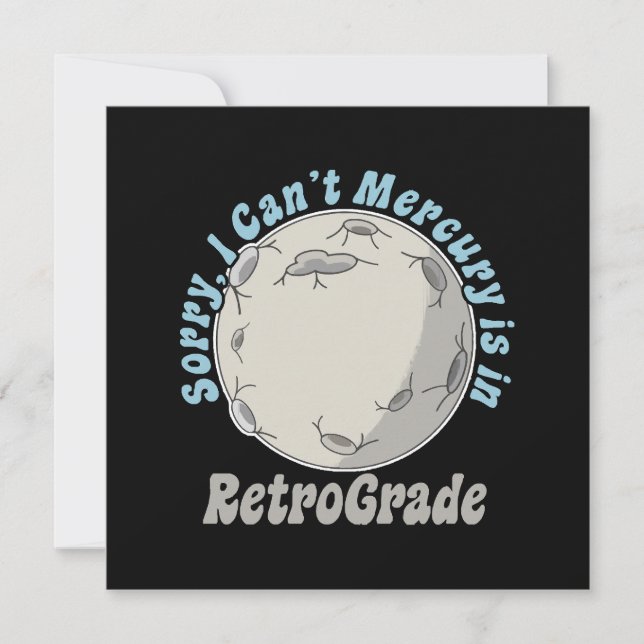 Funny Mercury Retrograde (Front)