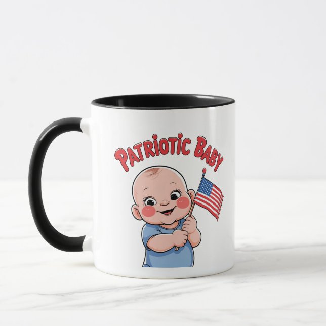  Funny 'Merica Baby Cup (Left)