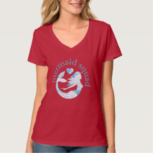 Funny Mermaid Shirt Funny Squad T-Shirt Mermaid