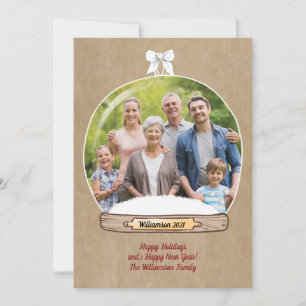 Funny Merry Christmas Family Photo